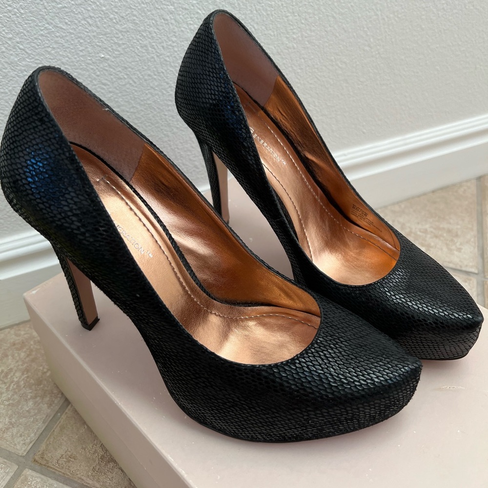 BCBG Black Heels